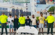 A la cárcel presuntos integrantes de un grupo delincuencial dedicado al hurto violento en Valledupar