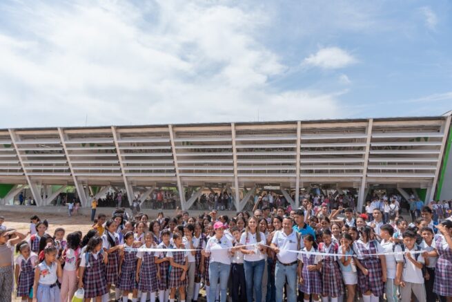 El municipio de Astrea y el corregimiento de Arjona estrenan aularios construidos por el Gobierno del Cesar