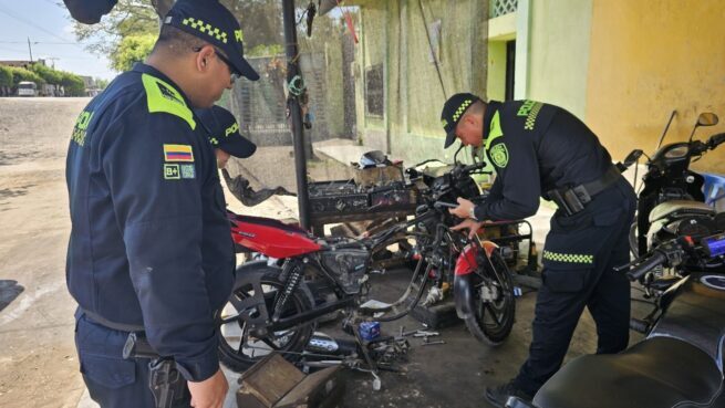 Campaña pedagógica para prevenir el hurto de motocicletas en Pailitas, Cesar