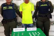 Cayó presunto expendedor de sustancias alucinógenas en Bosconia, Cesar