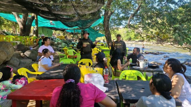 En el balneario Hurtado, la Metropolitana de Valledupar desarrolló jornada ambiental