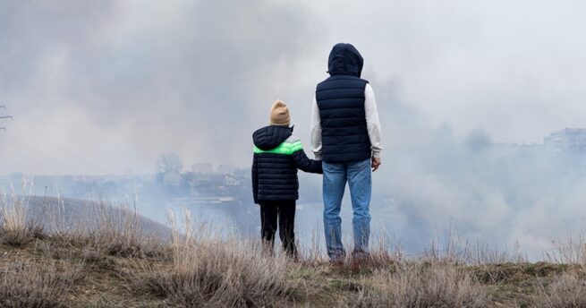 Así afecta la contaminación a la salud de los niños