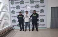 Capturado hombre en Valledupar que tenía orden judicial vigente por violencia intrafamiliar agravada