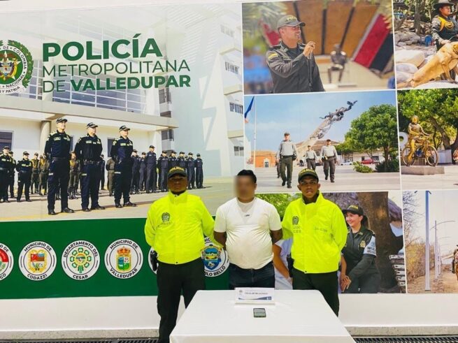 En Valledupar, capturado alias Camilo, presunto integrante de las AGC