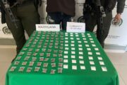 Cayó hombre en Bosconia, cuando transportaba sustancias alucinógenas