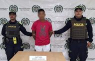 Capturado hombre en La Jagua de Ibirico por el delito de hurto calificado y agravado