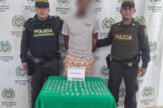 Con varias bolsas de base de coca, capturado hombre en San Martín Cesar