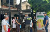 Policía se tomó el barrio Cinco de Enero de Valledupar, para prevenir y controlar actos delictivos