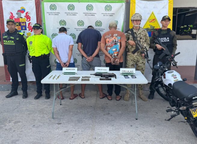 Ejército Nacional capturó a tres presuntos integrantes de Los Pachenca y Los Rafita
