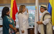 La antropóloga Piedad Lucía Ramírez se posesiona como directora territorial de la URT en Cesar y La Guajira