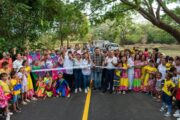 La vida cambió en Palenquillo, con la vía de 12,5 kilómetros que inauguró el Gobierno del Cesar