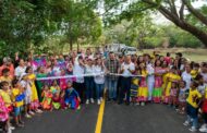 La vida cambió en Palenquillo, con la vía de 12,5 kilómetros que inauguró el Gobierno del Cesar