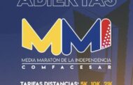 Inscripciones abiertas para la Media Maratón de la Independencia en Valledupar