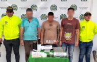 Capturadas tres personas por tráfico de estupefacientes en Aguachica