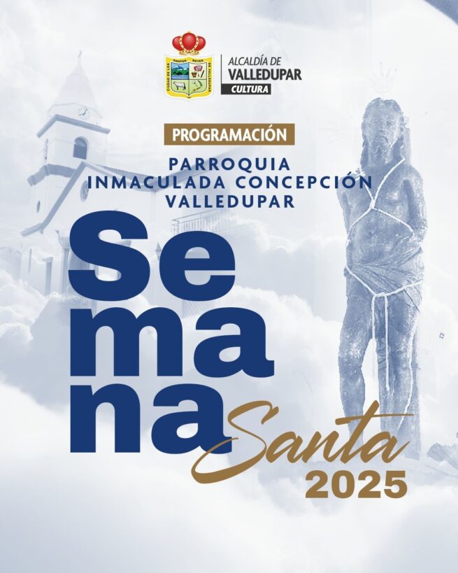 Lista programación para la Semana Santa en Valledupar