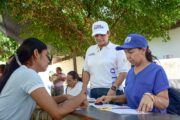 Más de 600 personas del corregimiento de Aguas Blancas se beneficiaron con la Feria de la Salud