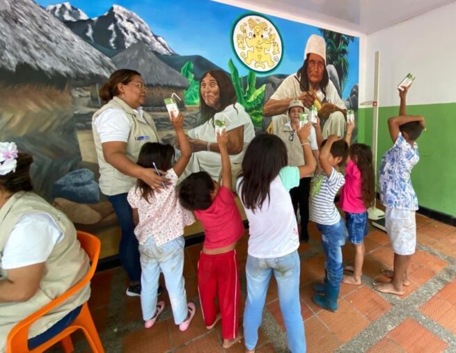 Garantizan derechos de 63 niñas, niños y adolescentes Kankuamos víctimas de desplazamiento