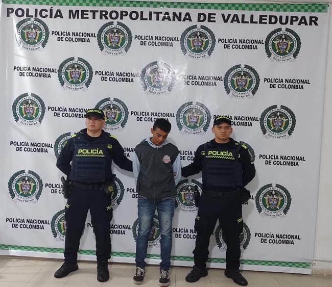 Mototaxista capturado en Valledupar por concierto para delinquir agravado