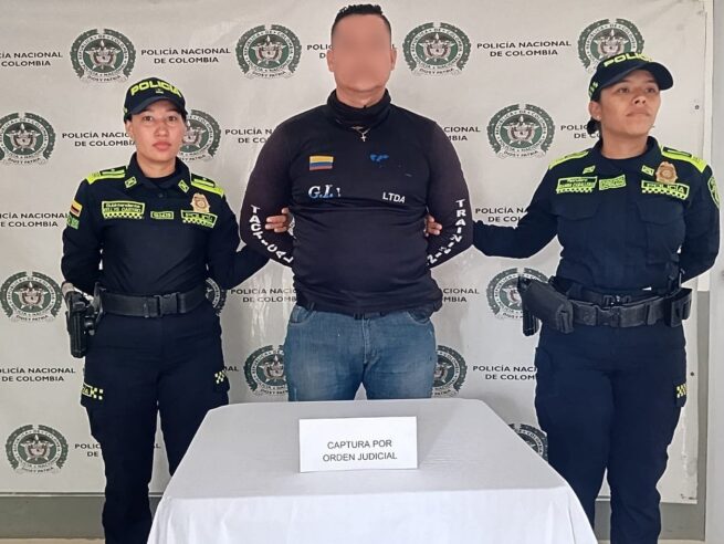 Lo capturan en Bosconia por porte de arma, concierto para delinquir y hurto calificado
