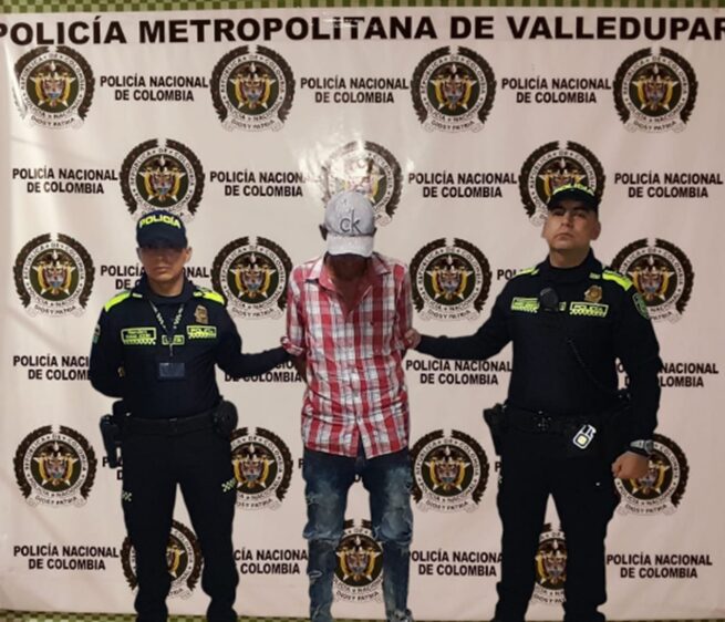 Por orden judicial, capturado en Valledupar por homicidio y extorsión