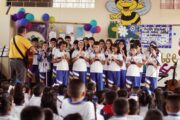 La UIS y Sonidos para la Construcción de Paz celebraron el Mes de la Niñez en colegios de Cesar