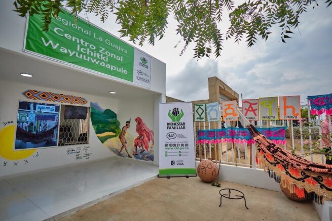 Primer Centro Zonal Étnico de Bienestar Familiar en La Guajira cumple un año fortaleciendo los derechos de la niñez