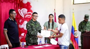 Sena certificó a 28 soldados privados de la libertad en el Batallón La Popa de Valledupar