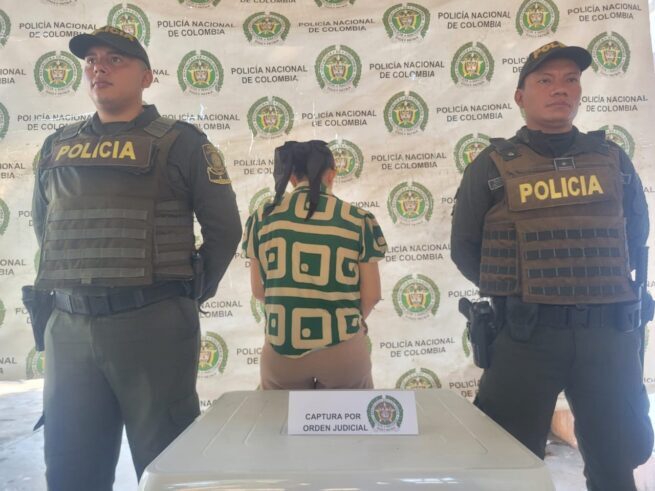 En Casacará (Codazzi), capturada mujer requerida por falsedad ideológica y peculado