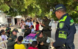 Policía Nacional fortalece entornos protectores para la niñez en Valledupar