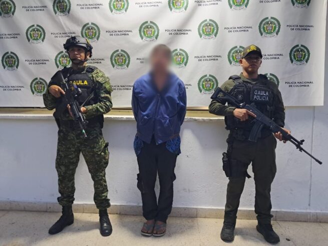 Capturado en flagrancia presunto extorsionista en el municipio de Pelaya, Cesar