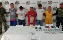 Enviados a la cárcel cinco presuntos integrantes del Clan del Golfo en Cesar