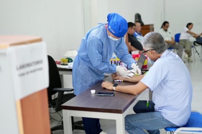 Más de 350 funcionarios del Sena Cesar se beneficiaron con brigada de salud