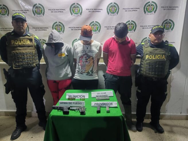 Presuntos integrantes de las Farc, capturados en Gamarra, Cesar