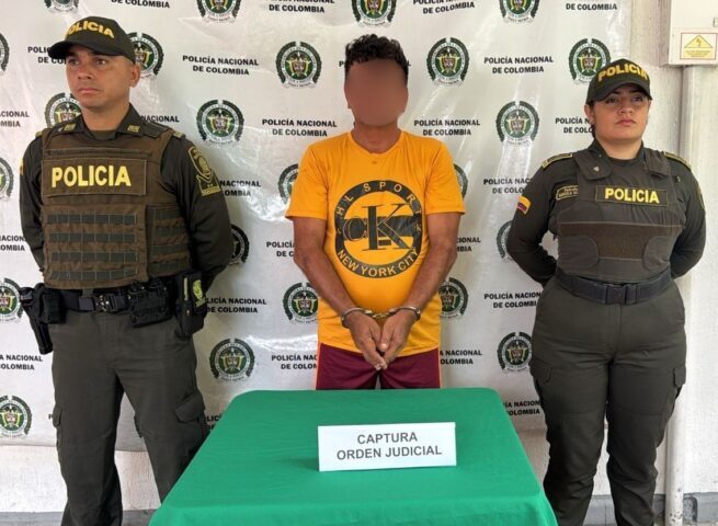 Por orden judicial capturado hombre en San Alberto, Cesar, por feminicidio en grado de tentativa