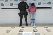 En vías del Cesar, tres capturados con marihuana