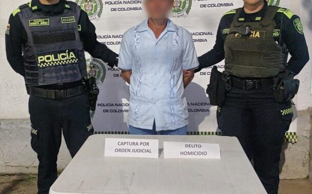 Hombre requerido por homicidio, capturado en Manaure, Cesar