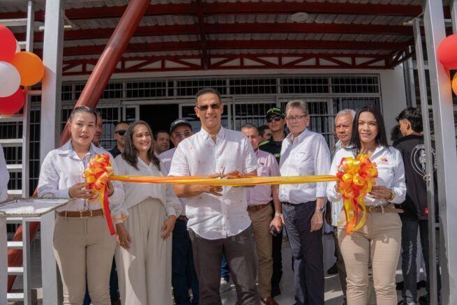 Comfacesar inauguró complejo deportivo en Bosconia