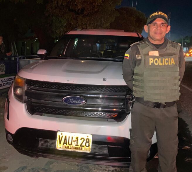 Policía Cesar recuperó tres vehículos que habían sido hurtados