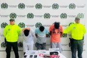 Capturadas tres personas por tráfico de estupefacientes en Valledupar