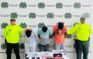 Capturadas tres personas por tráfico de estupefacientes en Valledupar