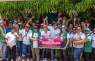 Gobernadora del Cesar entregó recursos para pavimentación en La Loma y Chimichagua