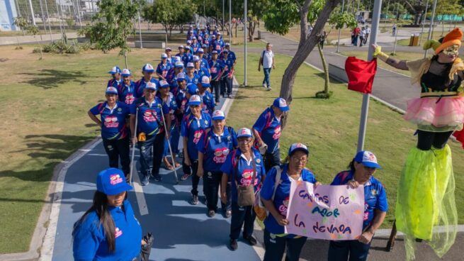 Gobierno del Cesar celebró con amor y alegría el Mes del Adulto Mayor, en el Parque de La Vida