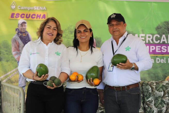 Productores rurales llevaron su cosecha al Mercado Campesino de La Jagua del Pilar (La Guajira)