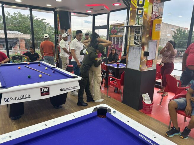 Policía fortalece la seguridad y convivencia ciudadana en el barrio Nueva Colombia, Aguachica