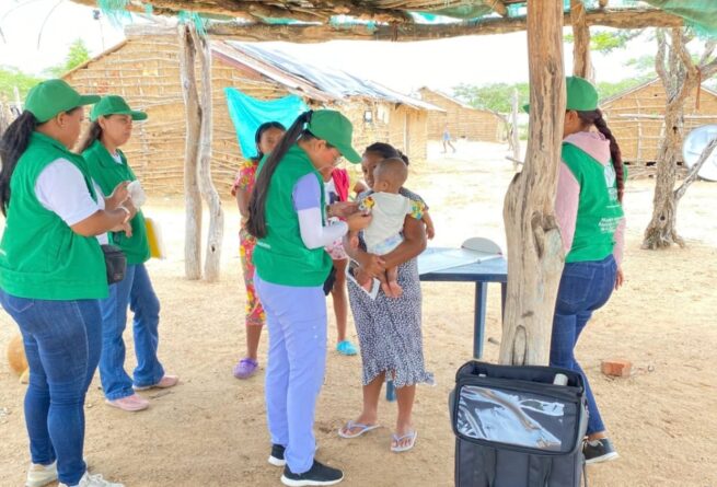 Niñas y niños de La Guajira cuentan con un Servicio Integrado de Atención y Prevención de la Desnutrición