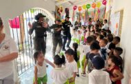 La Policía en Valledupar fortalece la prevención en colegios con jornadas educativas a menores