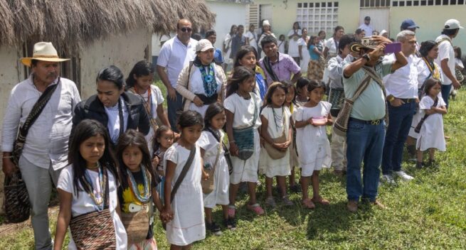 Cerca de 1.300 indígenas arhuacos serán identificados por la Registraduría en Pueblo Bello, Cesar