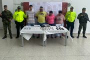 Capturadas siete personas que pertenecerían a la delincuencia común en Valledupar