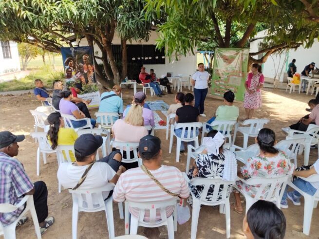 Familias campesinas del centro del Cesar participan en Encuentro para Armonizar la Vida realizado en Pailitas