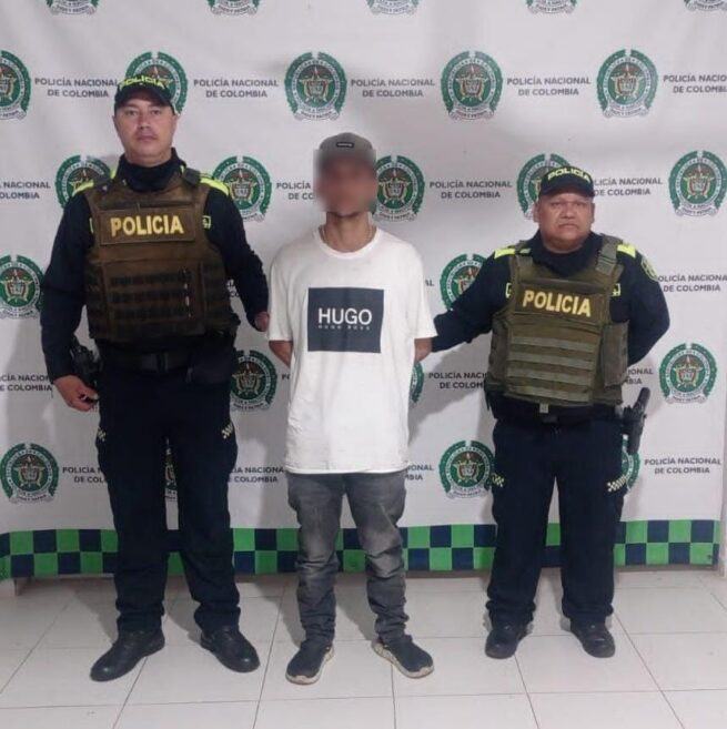 Capturado en San Diego hombre requerido por hurto calificado y uso de menores en hechos delictivos